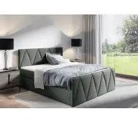 PRATO K5 nowoczesne łóżko kontynentalne 160x200 z pojemnikiem